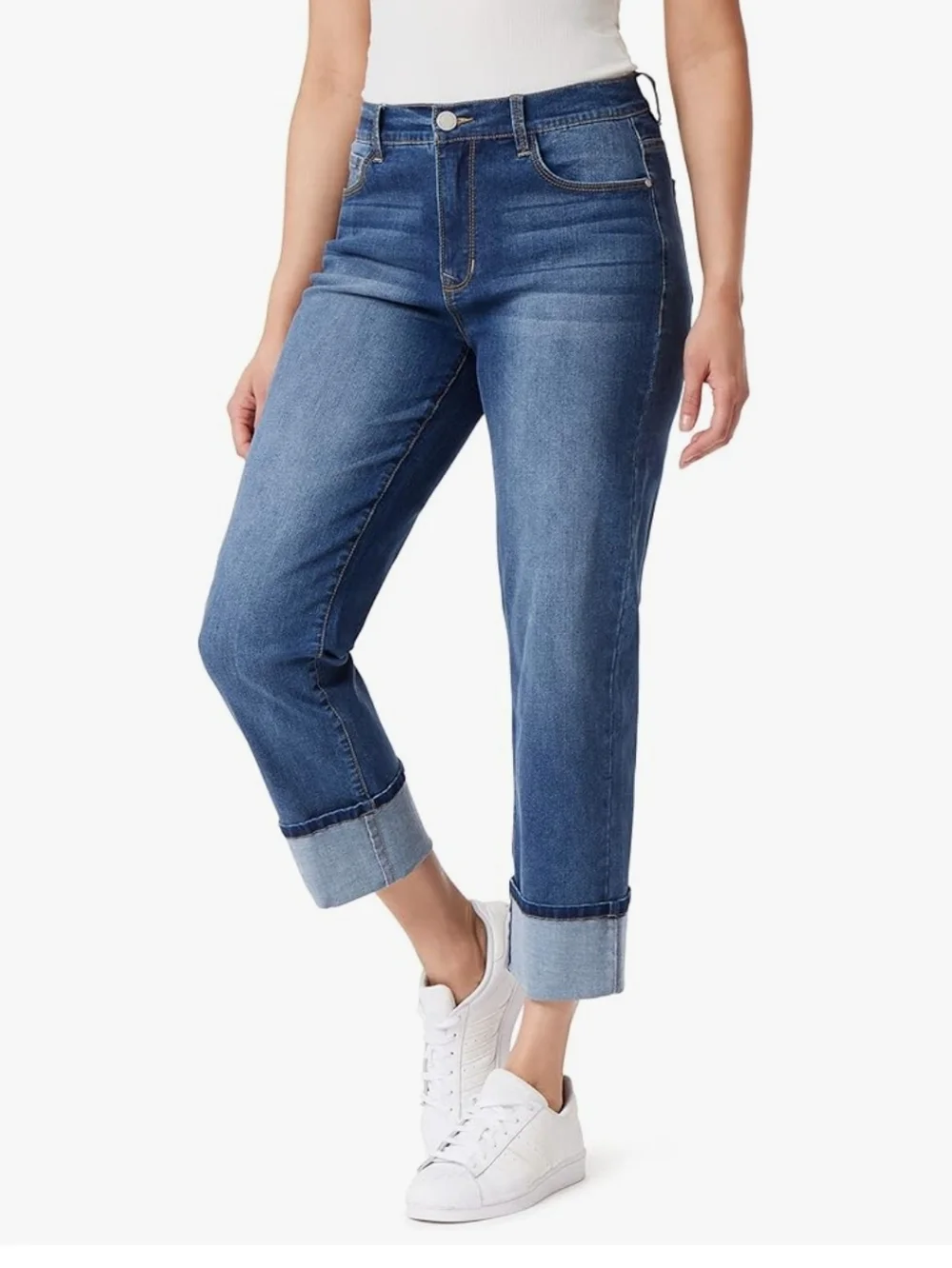 Angel's Forever Young Women's Signature Crop Jeans - Picture 5 of 12